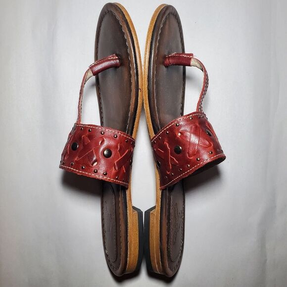 Freebird Red Shay Sandals Size 8 - Picture 7 of 11